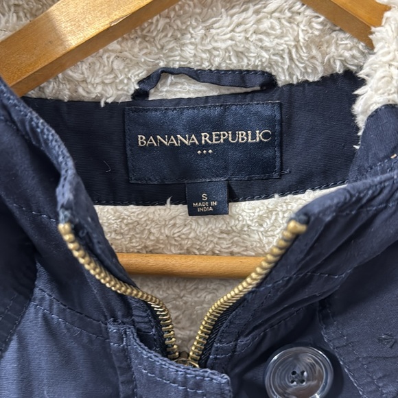 Women's navy blue jacket coat Small Banana Republic - Picture 4 of 10
